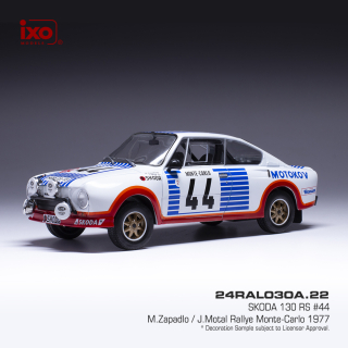 Škoda 130 RS, No.44,Rally Monte Carlo , M.Zapadlo (1977) 1:24 
