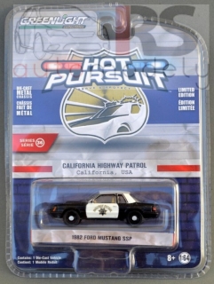 1982 Ford Mustang SSP California Highway Patrol 1:64 
