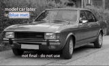 Ford Granada MK I tmavočervená metalíza (1975) - REZERVÁCIA