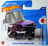 Hot Wheels Nissan Skyline 2000GT-R LBWK