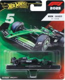 Hot Wheels Premium KICK Sauber Formula 1 2025 Team #5 Gabriel Bortoleto