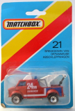 Matchbox Breakdown Van „24 HR Service“ (1985)