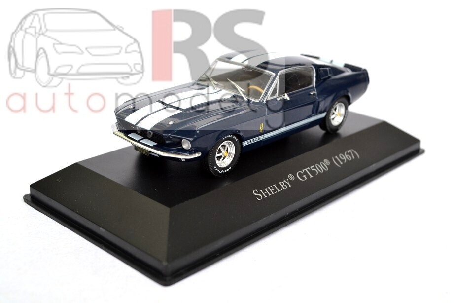 Shelby GT500 (1967) - plastový box je v jednom rohu prasknutý - zľava!
