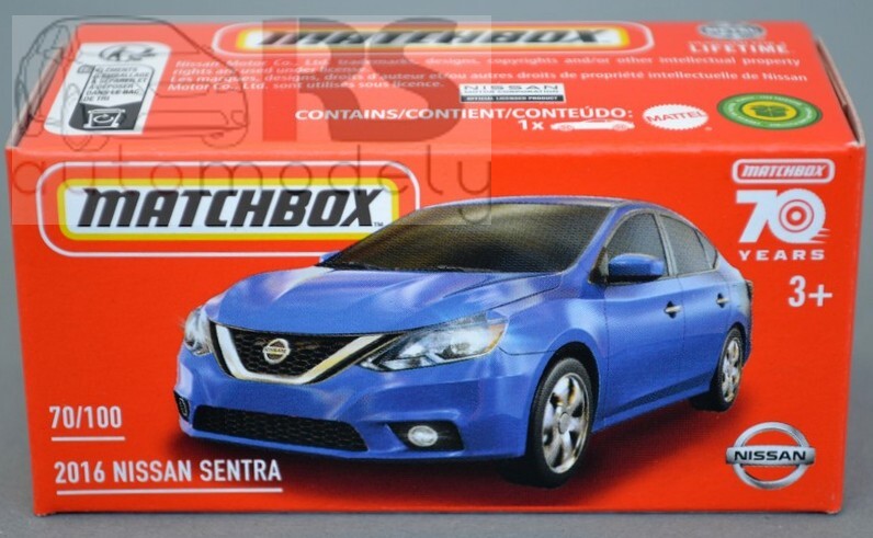 Matchbox Power Grab 2016 Nissan Sentra