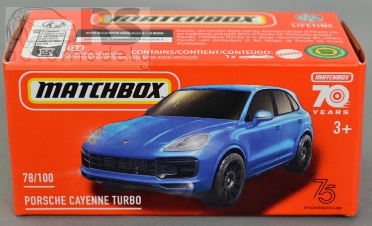 Matchbox Power Grab Porsche Cayenne Turbo