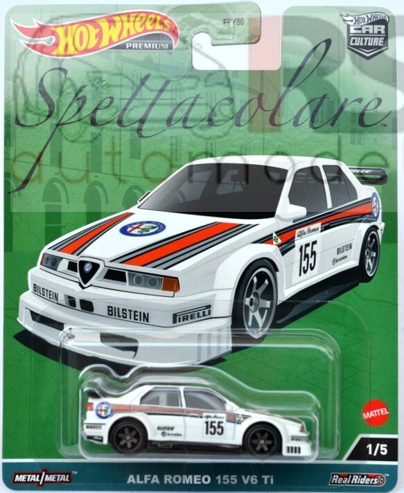 Hot Wheels Alfa Romeo 155 V6 Ti Martini 
