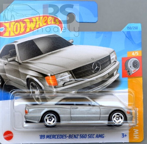 Hot Wheels ´89 Mercedes-Benz 560 SEC AMG