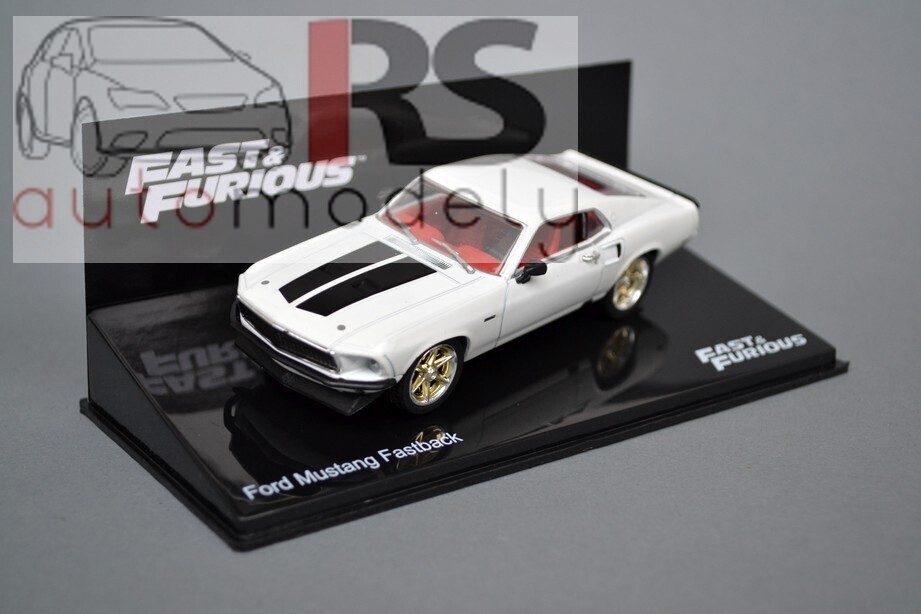Ford Mustang Fastback Fast & Furious - bazárový model, bol poškodený 