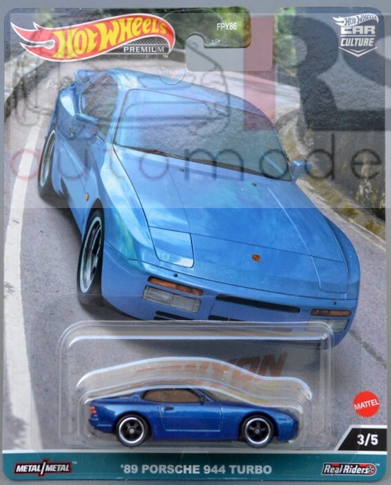 Hot Wheels 1989 Porsche 944 Turbo 