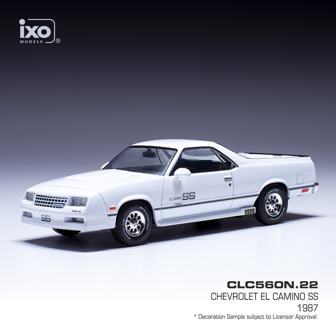 Chevrolet El Camino SS, white, 1987
