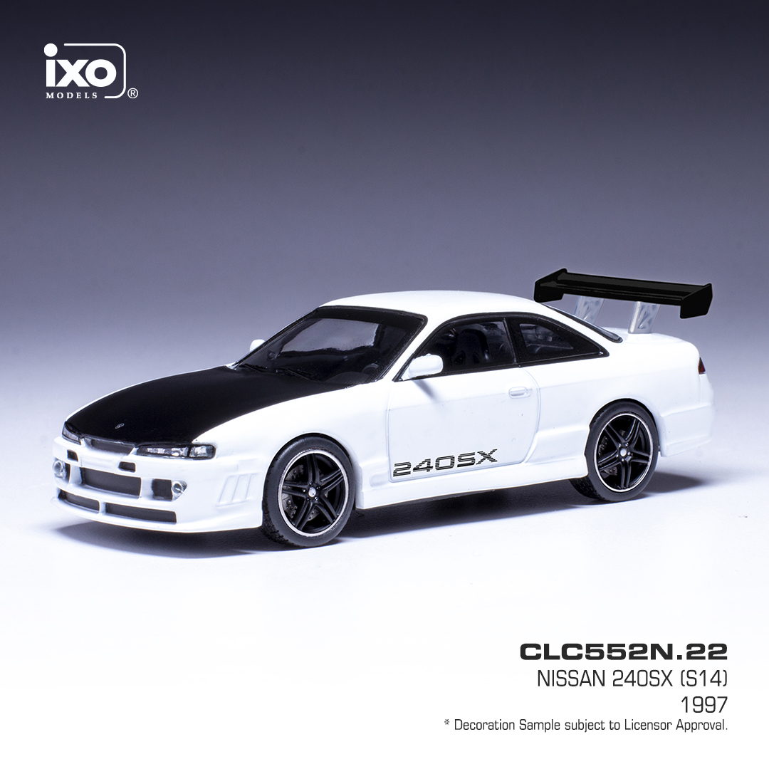 Nissan 240 SX, white, 1997 