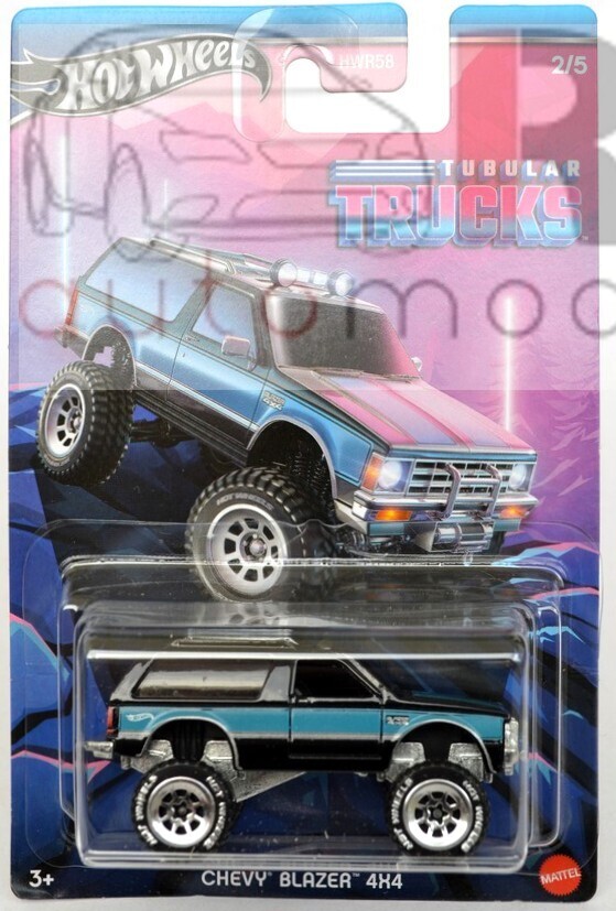 Hot Wheels Chevy Blazer 4x4 