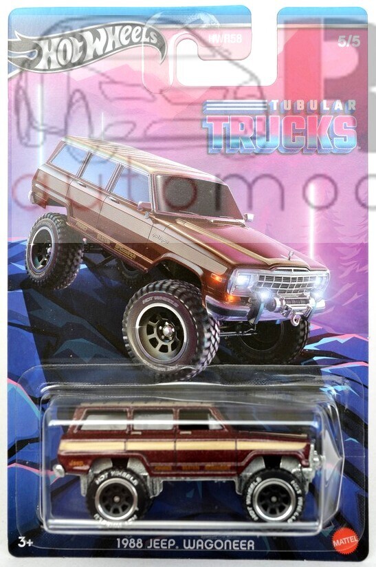 Hot Wheels 1988 Jeep Wagoneer 