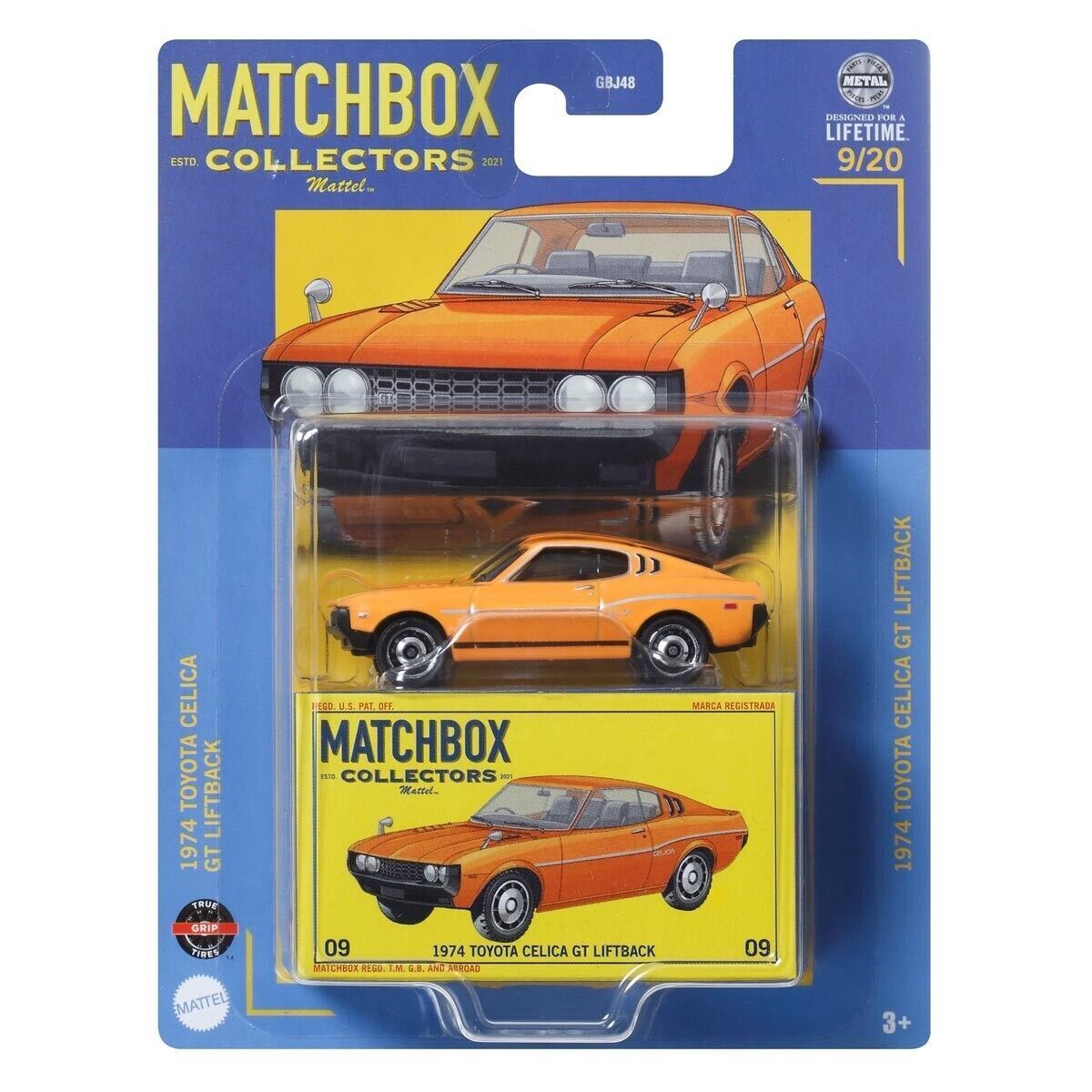Matchbox Collectors 1974 Toyota Celica GT Liftback 