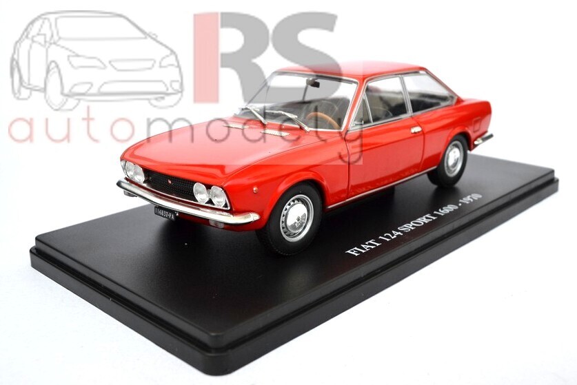 Fiat 124 Sport 1600 (1970) 1:24 - prasknutý box, zľava