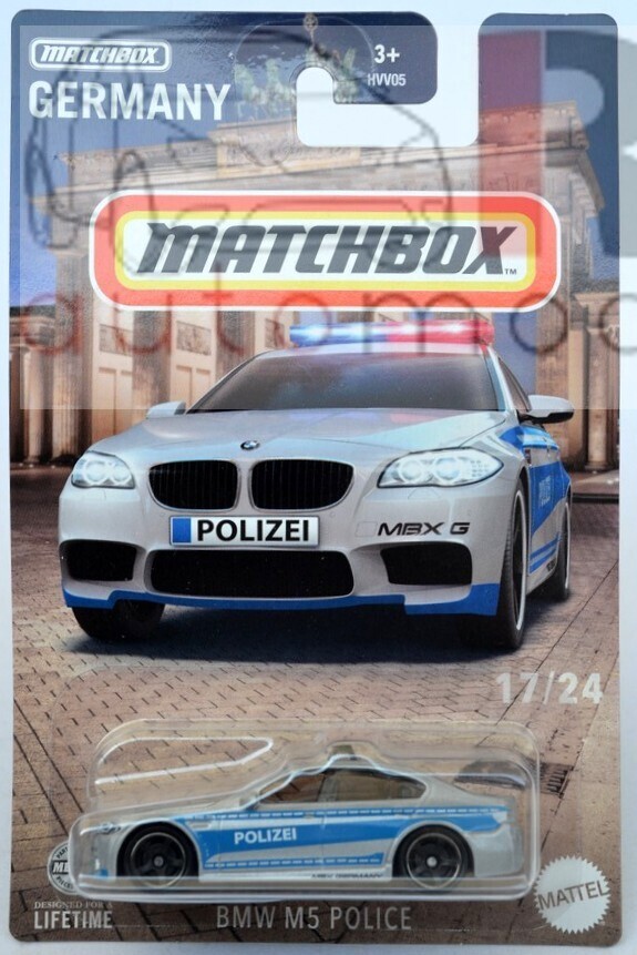 Matchbox Best Of Germany BMW M5 Police 