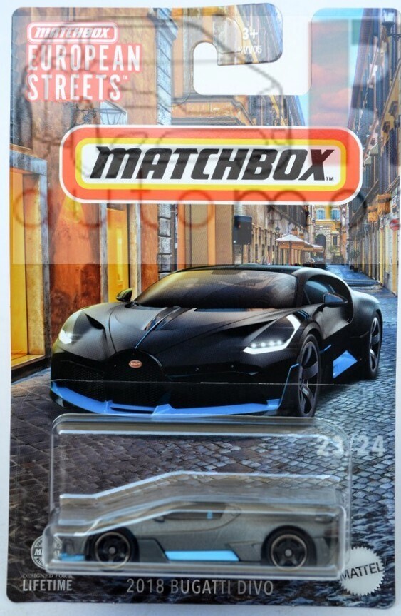 Matchbox Best Of Europe 2018 Bugatti Divo