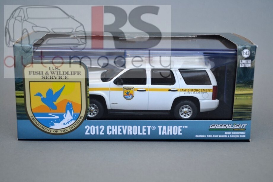 Chevrolet Tahoe 2012 U.S. Fish & Wildlife Service Law Enforcement