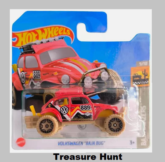 Hot Wheels Volkswagen Baja Bug Treasure Hunt