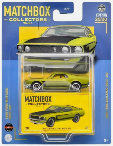 Matchbox Collectors 1969 Ford Mustang Boss 302
