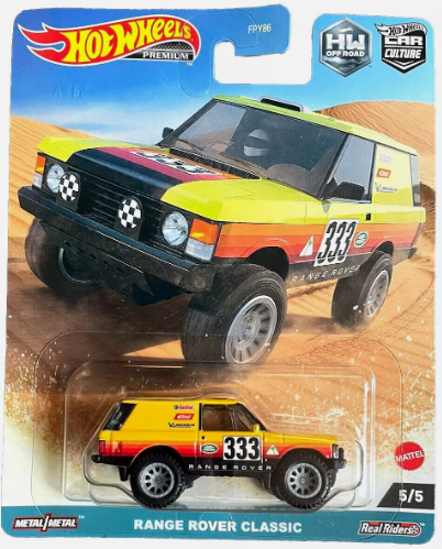 Hot Wheels Range Rover Classic