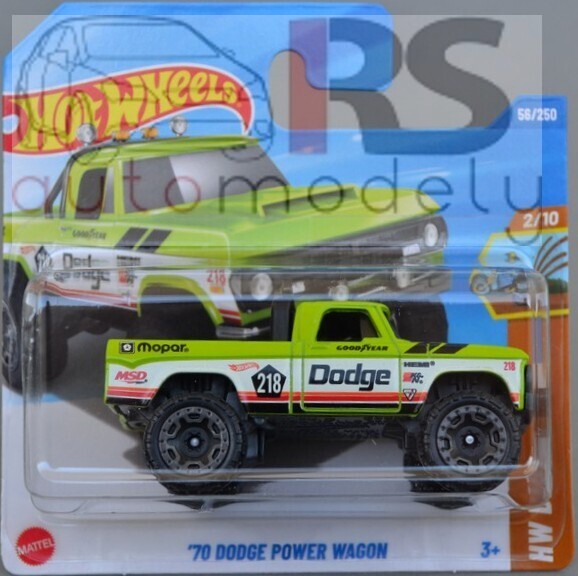 Hot Wheels ´70 Dodge Power Wagon