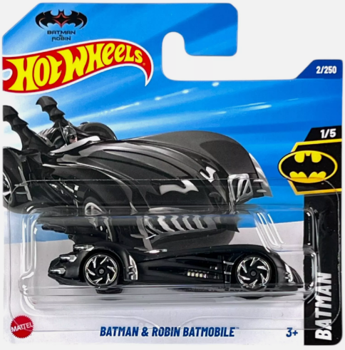 Hot Wheels Batman & Robin Batmobile