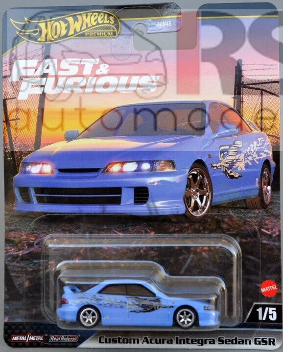 Hot Wheels Custom Acura Integra Sedan GSR