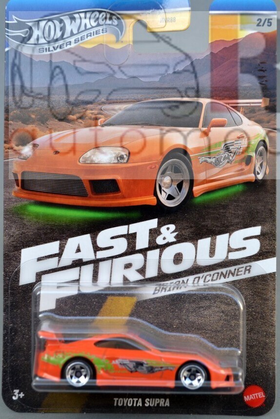 Hot Wheels Toyota Supra Fast & Furious