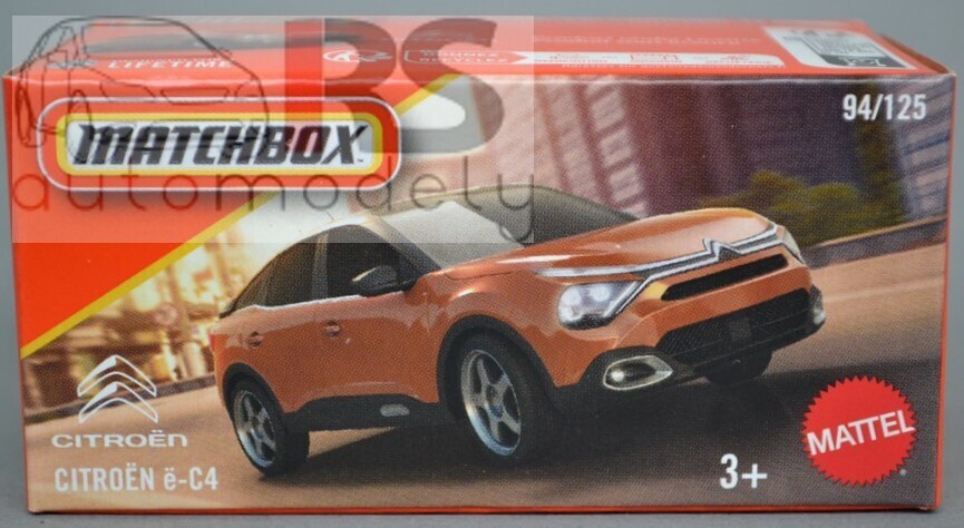 Matchbox Power Grab Citroen e-C4