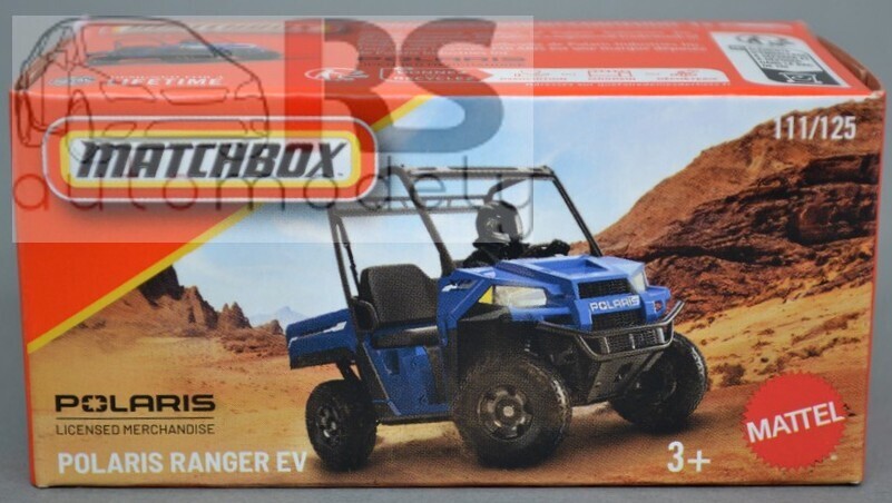 Matchbox Power Grab Polaris Ranger EV