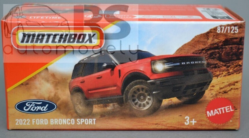 Matchbox Power Grab 2022 Ford Bronco