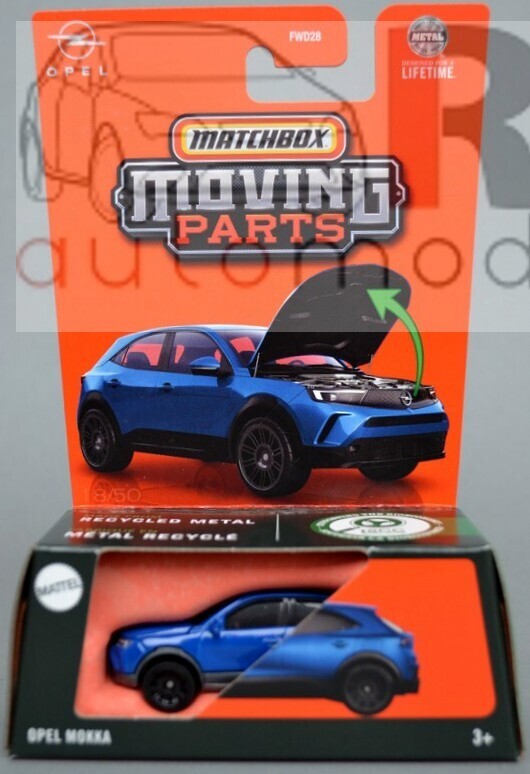 Matchbox Moving Parts Opel Mokka