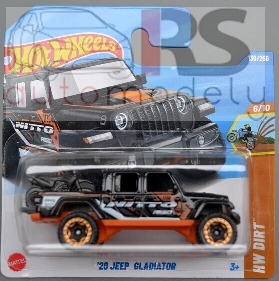 Hot Wheels 20 Jeep Gladiator