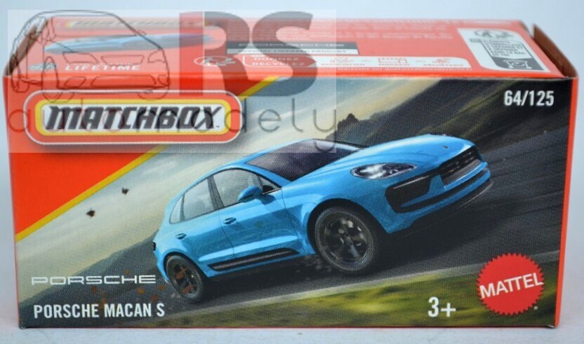 Matchbox Power Grab Porsche Macan S