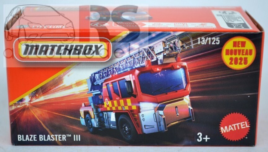 Matchbox Power Grab Blaze Buster III