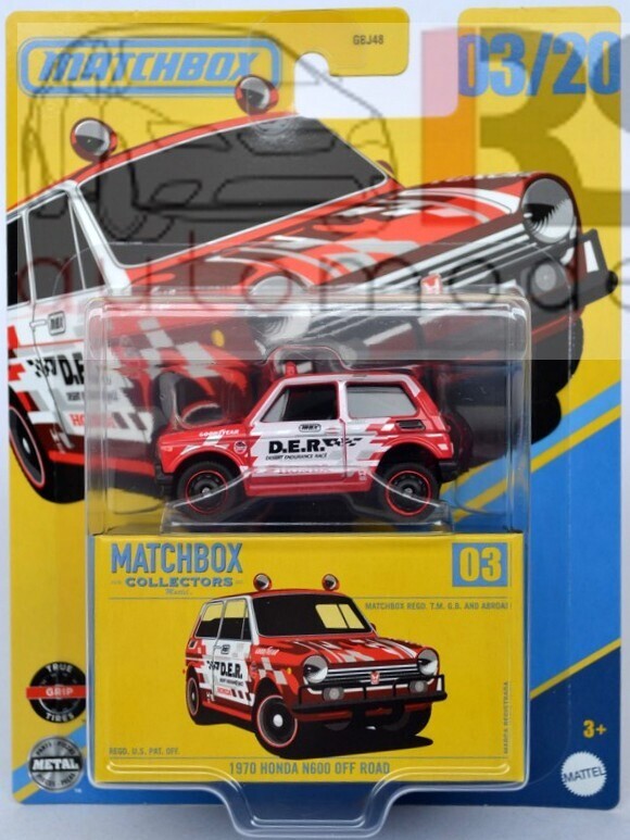 Matchbox Collectors 1970 Honda N600 Off Road