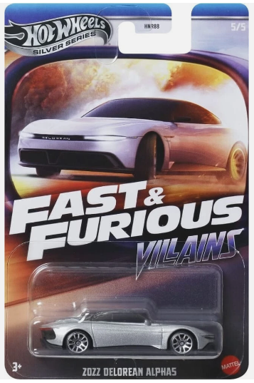 Hot Wheels 2022 DeLorean Alpha5
