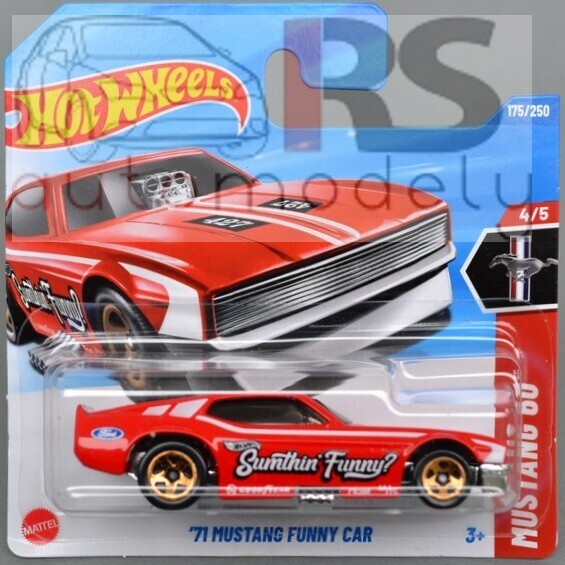 Hot Wheels ´71 Mustang Funny Car