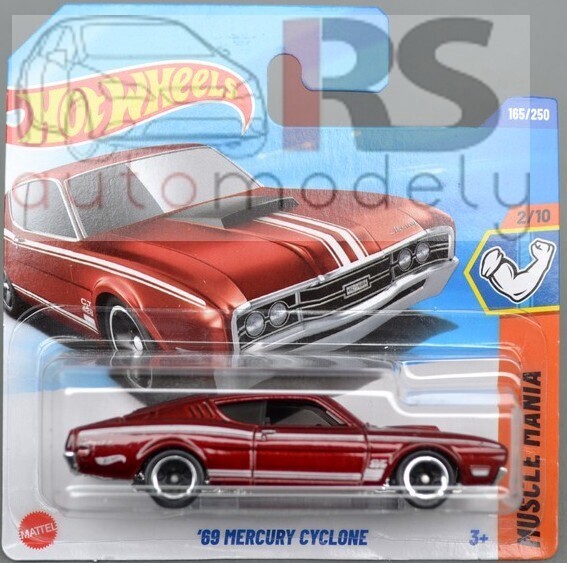 Hot Wheels '69 Mercury Cyclone