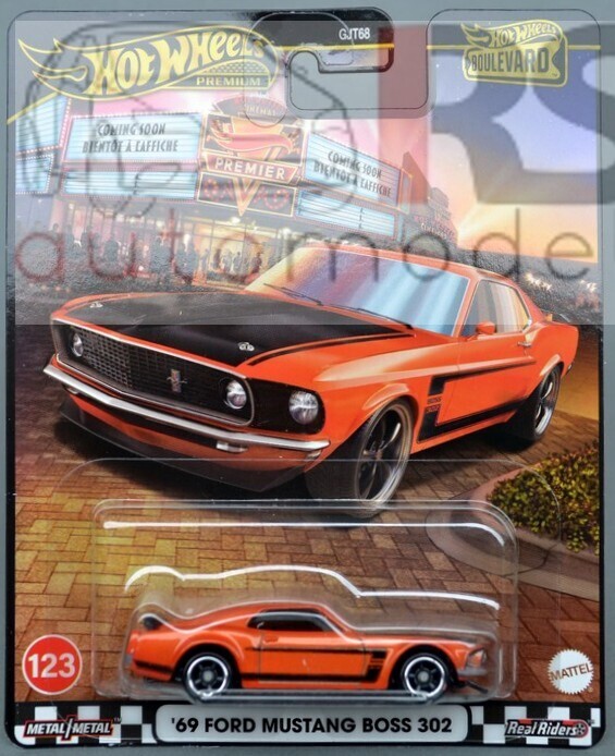 Hot Wheels ´69 Ford Mustang Boss 302