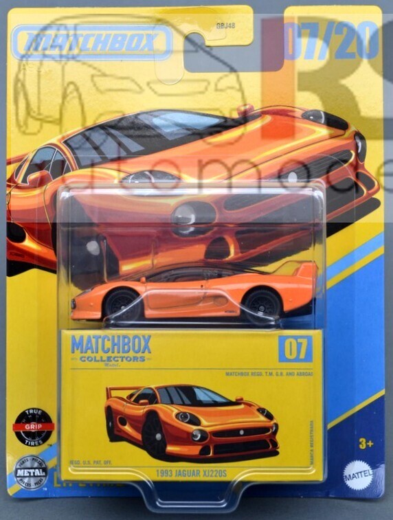 Matchbox Collectors 1993 Jaguar XJ220S