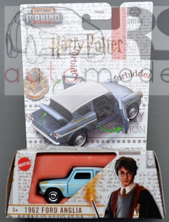 Matchbox Moving Parts 1962 Ford Anglia Harry Potter