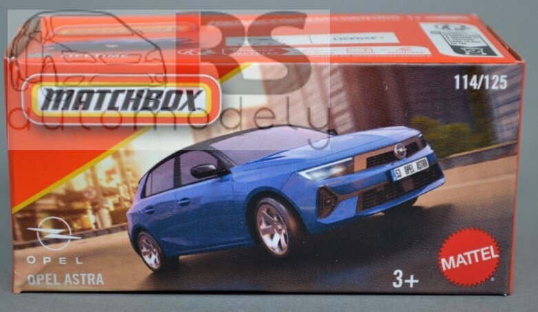 Matchbox Power Grab Opel Astra