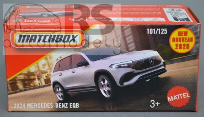 Matchbox Power Grab 2024 Mercedes-Benz EQB