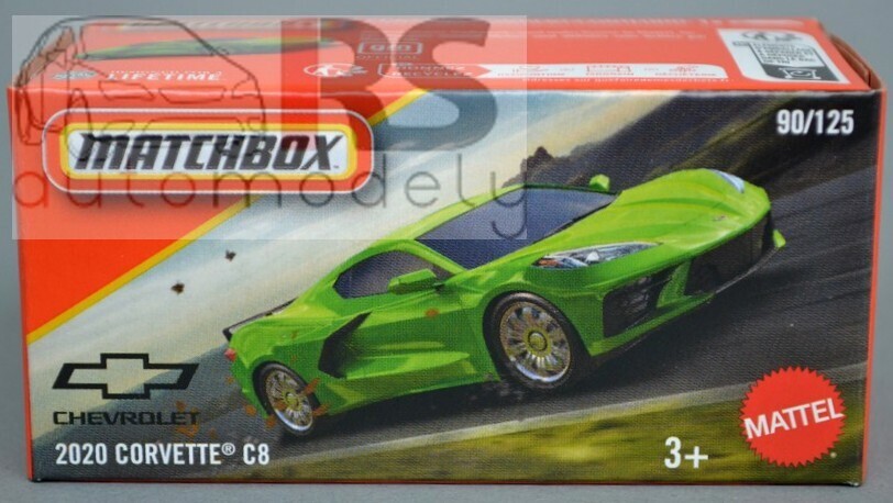 Matchbox Power Grab 2020 Corvette C8