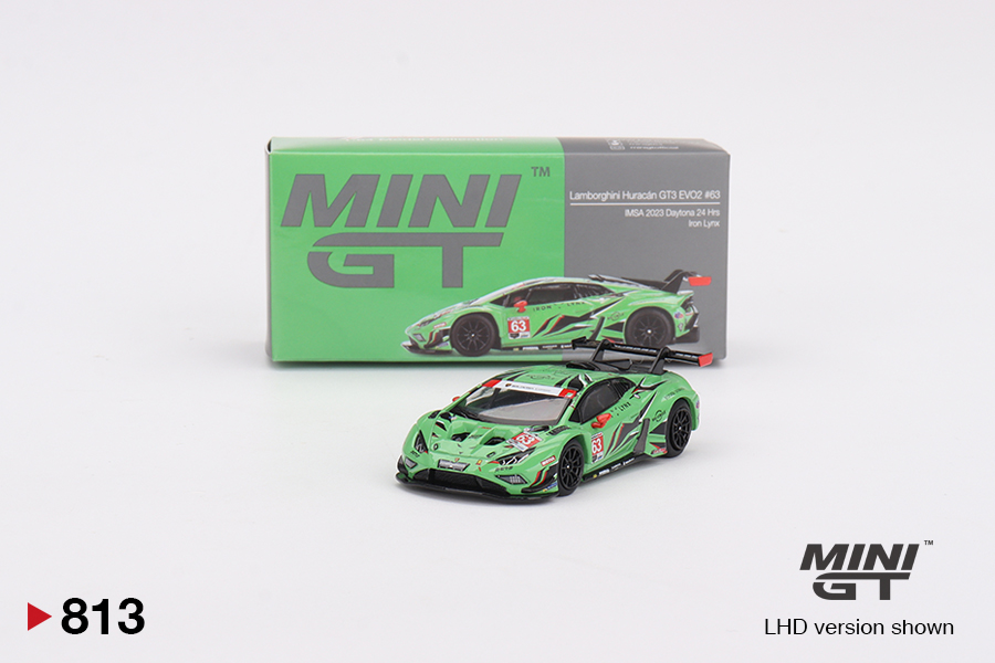 Lamborghini Huracán GT3 EVO2 #63 Iron Lynx  IMSA 2023  Daytona 24 Hrs 1:64 