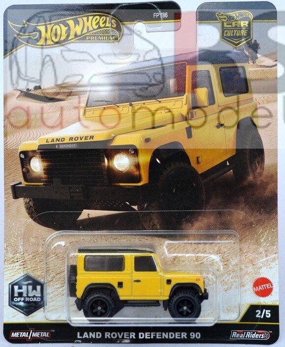 Hot Wheels Land Rover Defender 90