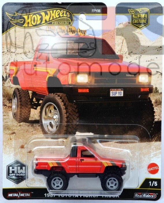 Hot Wheels 1987 Toyota Pickup Truck