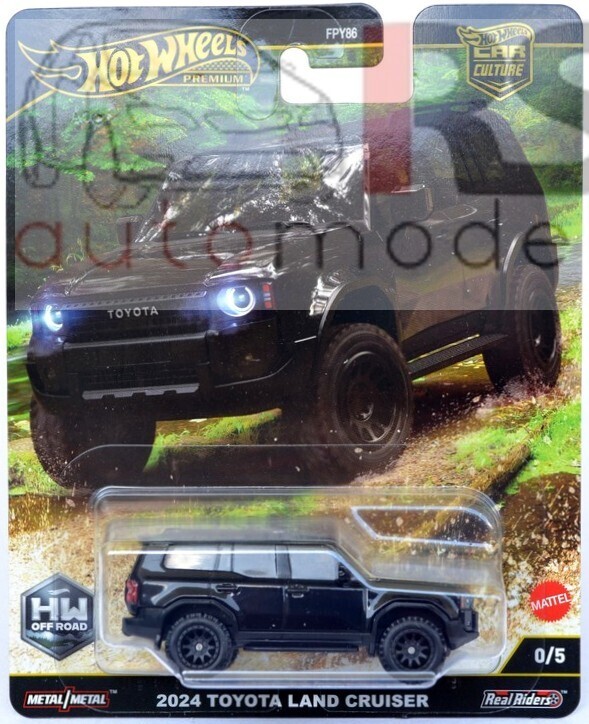 Hot Wheels 2024 Toyota Land Cruiser Chase 0/5